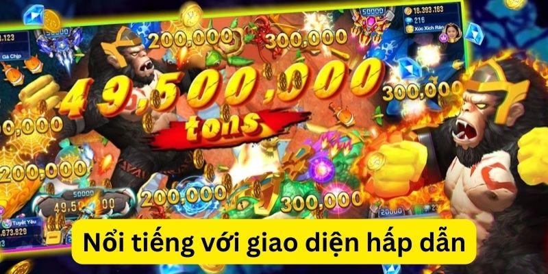 Giao diện mới lạ và hấp dẫn đã tạo nên sức hút khó cưỡng cho game thưởng