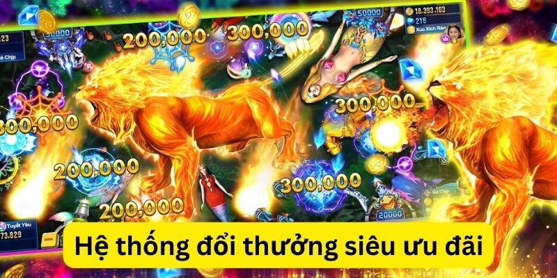 Bắn cá long vương tựa game đổi thưởng siêu hấp dẫn