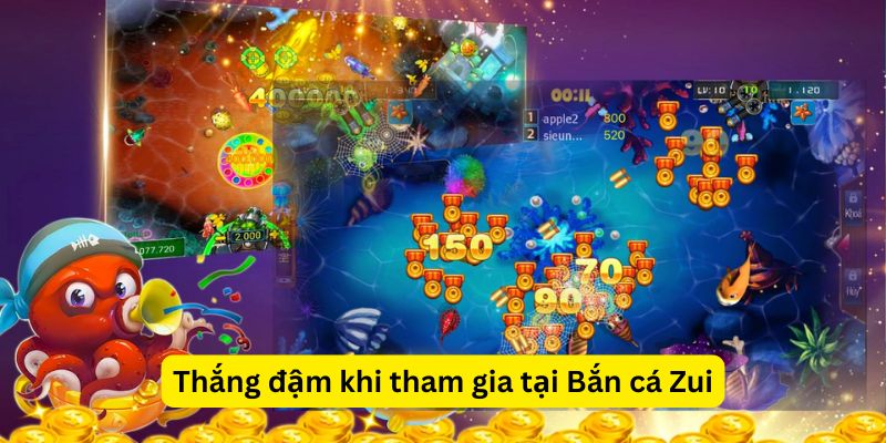 Thắng lớn khi tham gia Bắn cá zui tại nhà cái HB88