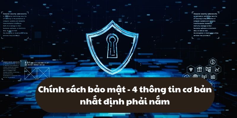 Chính sách bảo mật - 4 thông tin cơ bản nhất định phải nắm